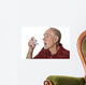 Senior Man Using Asthma