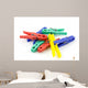 Colorful Plastic Clothespins over