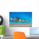 Boats Aerial Colorful Boats Wall Decal