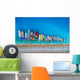 Boats Aerial Colorful Boats Wall Decal