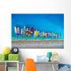 Boats Aerial Colorful Boats Wall Decal