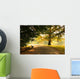 Bank im Park Wall Decal