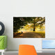 Bank im Park Wall Decal