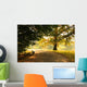 Bank im Park Wall Decal