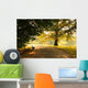 Bank im Park Wall Decal
