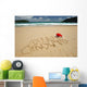 Tropical christmas Wall Mural