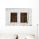 Tow Rustic Windows Wooden Wall Mural