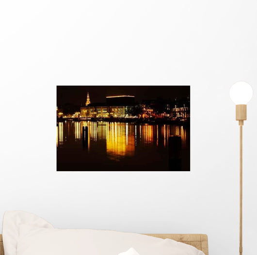 Canals Amsterdam Wall Decal Design 1