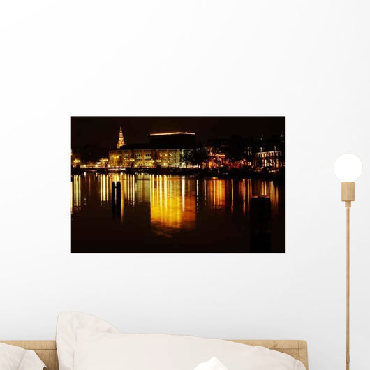 Canals Amsterdam Wall Decal Design 1