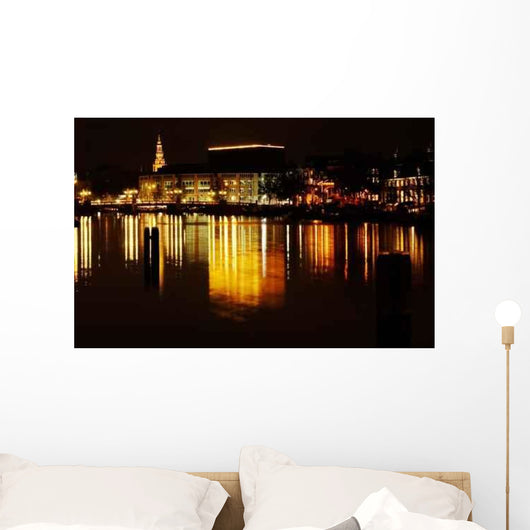Canals Amsterdam Wall Decal Design 1