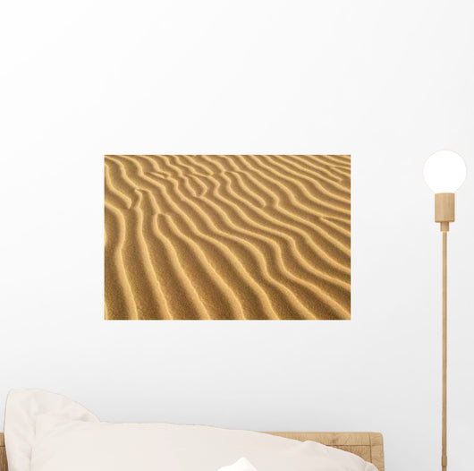 Ridges Sand Formed Sand Wall Decal