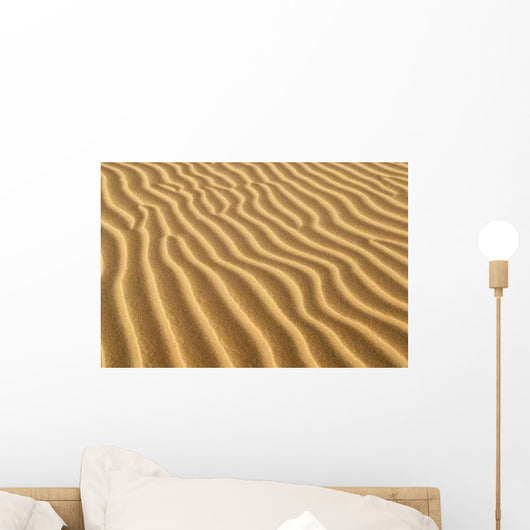 Ridges Sand Formed Sand Wall Decal