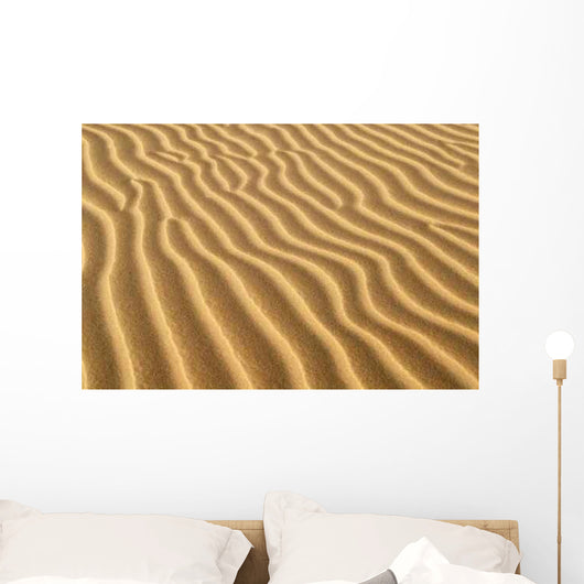 Ridges Sand Formed Sand Wall Decal