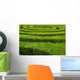 Maze Hedge Circled towards Wall Decal