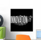Innovation tag cloud Wall Mural
