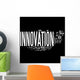Innovation tag cloud Wall Mural