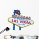 Fabulous Welcome Las Vegas Wall Decal