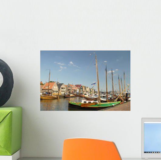 Harbor of Urk Wall Mural