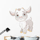 Little Grey Baby Goat Wall Decal