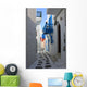 Alley in Mykonos - Cyclades - Greece Wall Mural