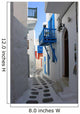 Alley in Mykonos - Cyclades - Greece Wall Mural