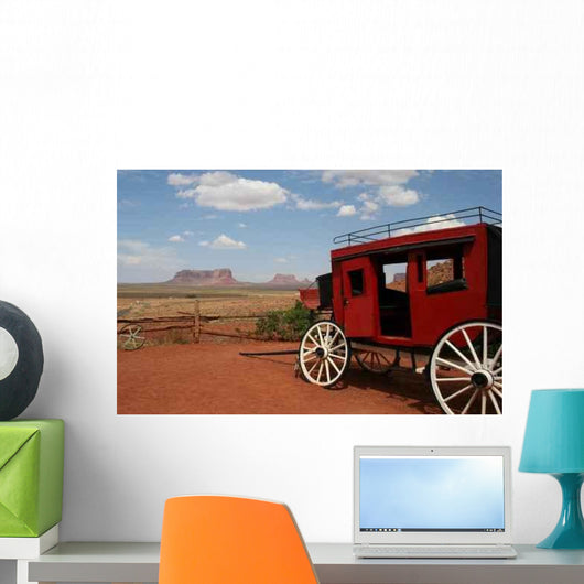 Postkutsche Wall Decal