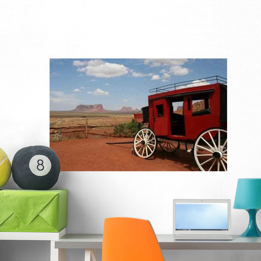Postkutsche Wall Decal