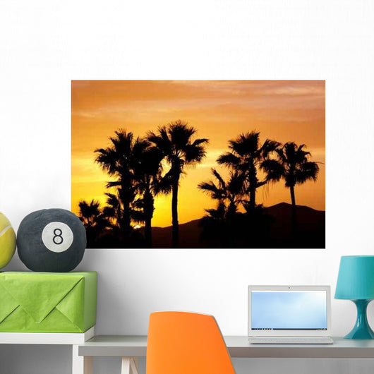Sun Palms Wall Decal