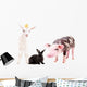 Young Farm Animals Wall Decal