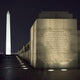 Washington Monument DC at Night Wall Mural