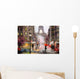 Oil Painting Canvas Street Wall Decal