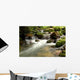 Flowing River with Small Wall Decal