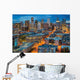 Denver City Skyline Dusk Wall Decal