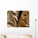 Comedy and Tragedy Masks Wall Mural