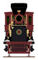 Wild West Steam Train - Front Wall Decal