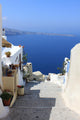 Alley Santorini Cyclades Greece