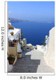 Alley Santorini Cyclades Greece