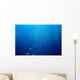 Bubbles in the sea Wall Mural