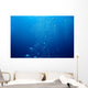 Bubbles in the sea Wall Mural