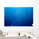Bubbles in the sea Wall Mural
