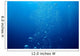 Bubbles in the sea Wall Mural