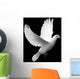 White Dove in Flight 1 Wall Mural