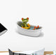 Grenouille Dans Son Bain Wall Decal