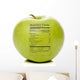 Apple Nutrition Facts Wall Decal