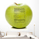 Apple Nutrition Facts Wall Decal