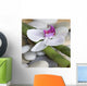 Spa Murals - Orchid on Bamboo Wall Mural