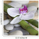 Spa Murals - Orchid on Bamboo Wall Mural
