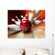 Fun 3D Render Bowling Wall Mural