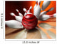 Fun 3D Render Bowling Wall Mural