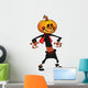 Jack-o-lantern Halloween Scarecrow Wall Decal